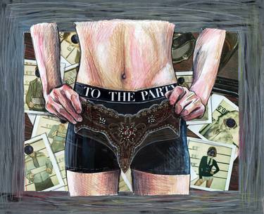 Print of Figurative Body Collage by Naomi Shalev