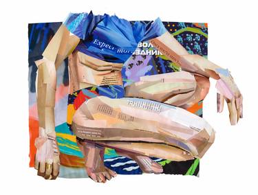 Print of Body Collage by Naomi Shalev