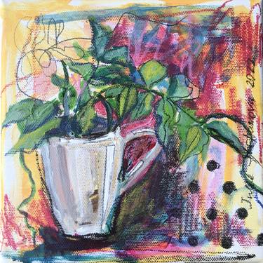 Print of Abstract Expressionism Botanic Paintings by Julie Stepanova