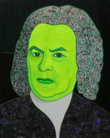 Portrait of Johann Sebastian Bach thumb