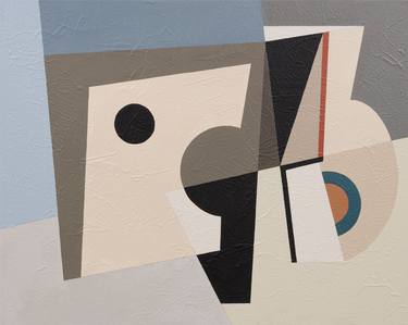 Original Cubism Abstract Paintings by Karli Henneman