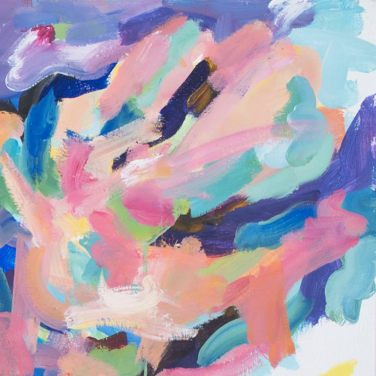 Original Abstract Nude Painting by Marina Leonteva