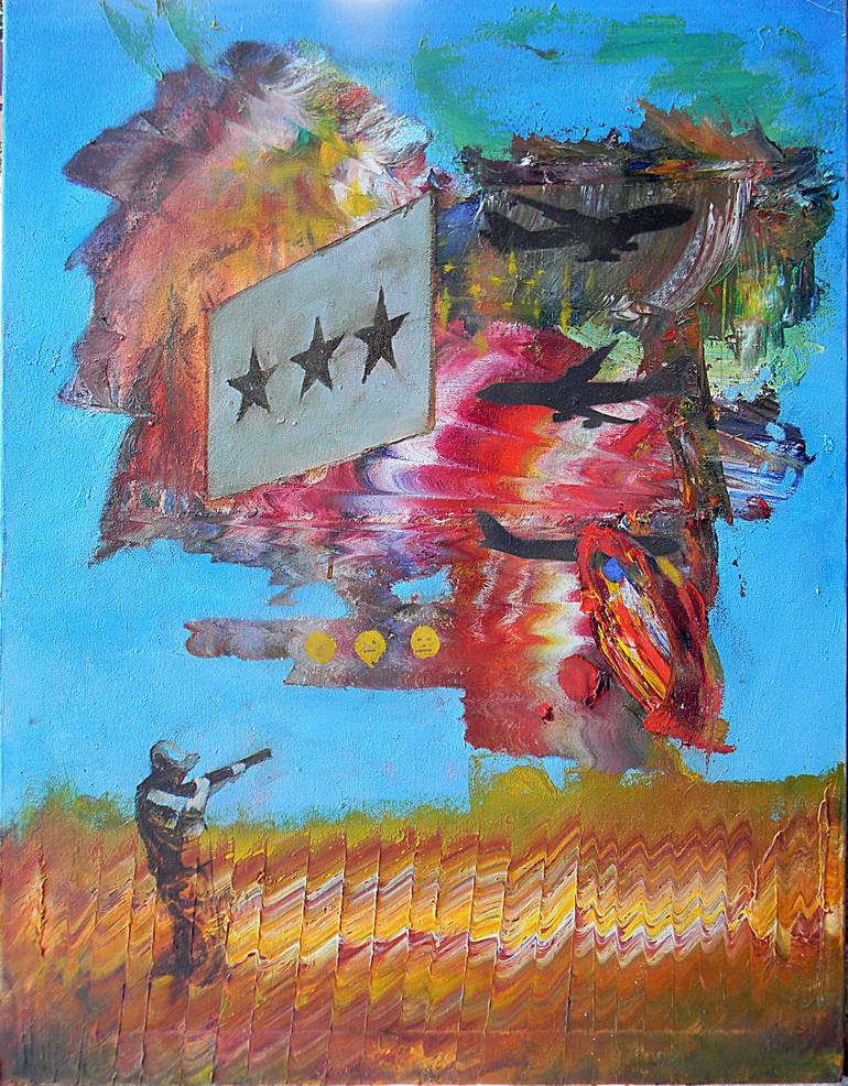 Target Practice Painting by Michael Walker Saatchi Art