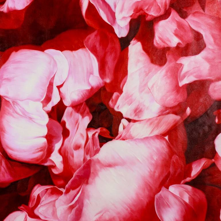 Original Floral Painting by Shawn Chen