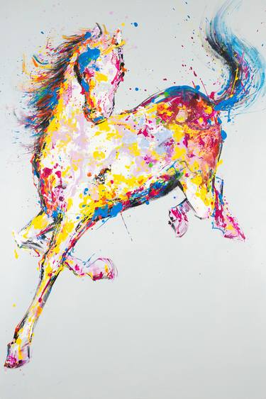Print of Impressionism Animal Paintings by Shawn Chen