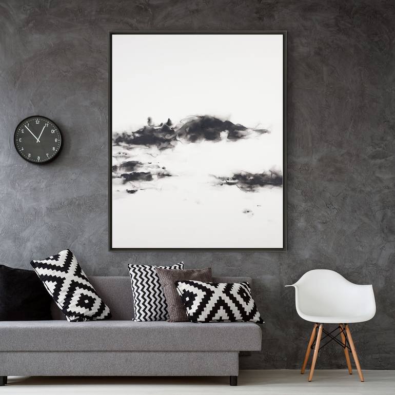 Original Impressionism Abstract Painting by Shawn Chen