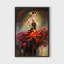 The Dancer (C), a stunning oil painting on Canvas (Untitled).