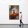 The Dancer (D), a stunning oil painting on Canvas (Untitled).