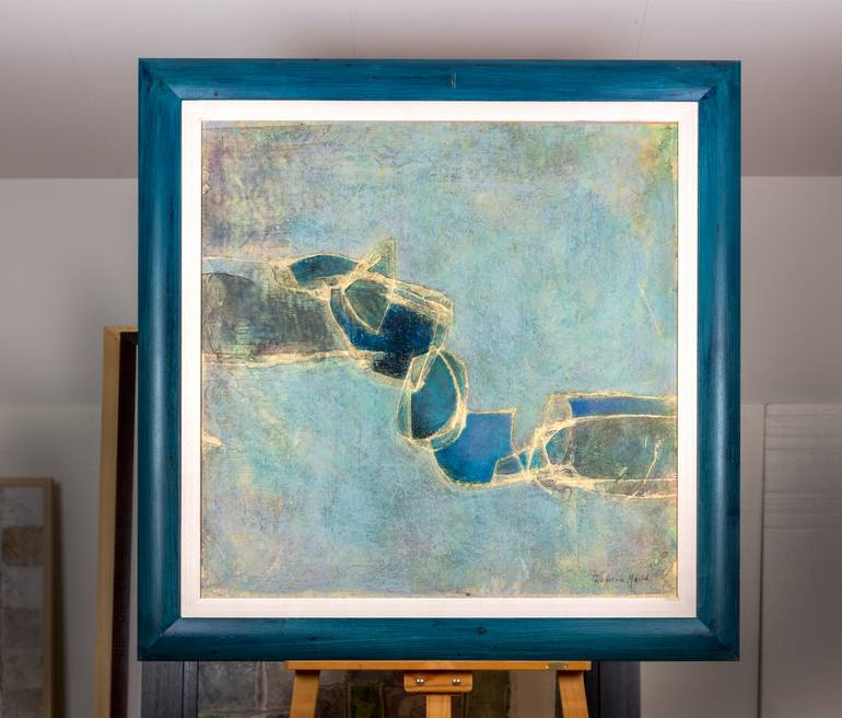 Original Abstract Painting by Rafael Romero Masiá