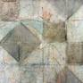 This work belongs to my series "Lisbon tiles" and the inspiration comes from a trip with my wife to Lisbon and I was impressed with how the whole floor was with a wide variety of very attractive tiles throughout the city center.

It is a work of abstract geometry and also of mixed technique using a thick white foam board support and work with textures with oil and crayons. And on top I work a sheet of transparent methacrylate to draw the black line, colors and shape to put it on top and have transparencies and a spatial sensation and floating texture.

The work is framed with a wooden frame that measures 98 x 78 x 3 cm and the work without frame measures 80 x 60 x 1 cm. It is ready to hang.

It is signed by the front and back.