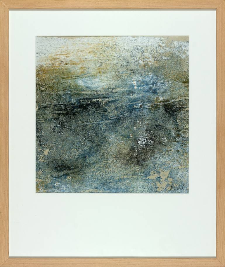 Original Abstract Expressionism Abstract Painting by Rafael Romero Masiá