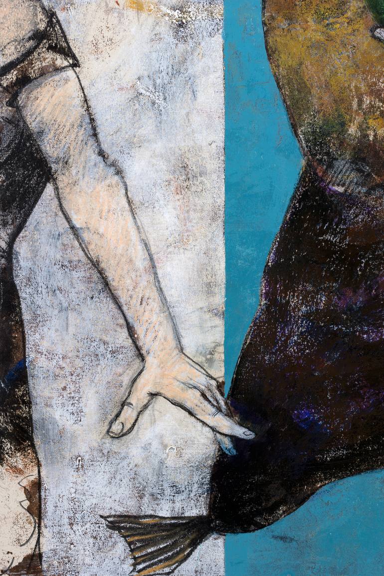 Original Figurative People Painting by Rafael Romero Masiá