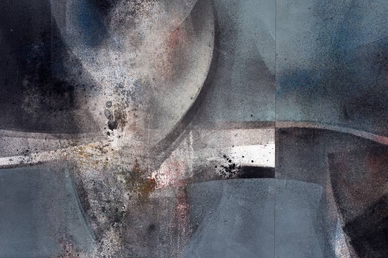 Original Abstract Expressionism Abstract Painting by Rafael Romero Masiá