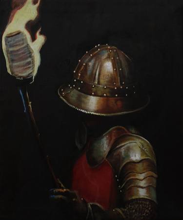 Original Symbolism Fantasy Painting by Cristoforo Torres