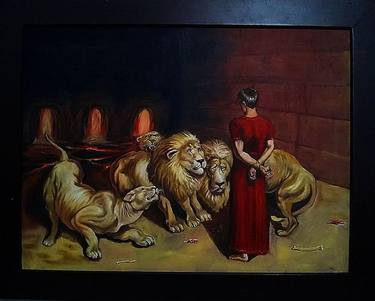 Original Baroque Classical Mythology Paintings by Cristoforo Torres