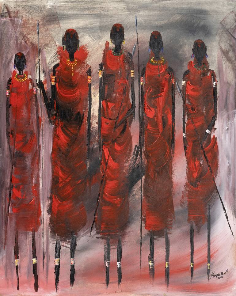 Maasai Art Paintings