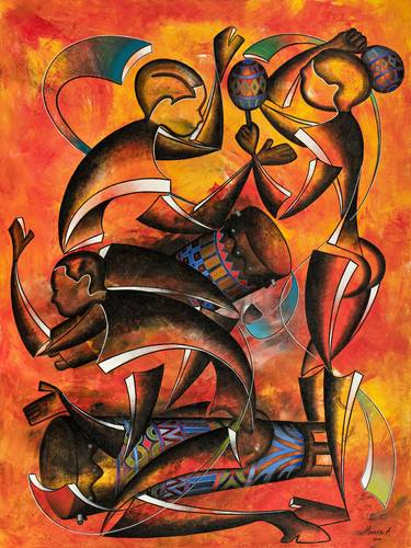 famous african paintings