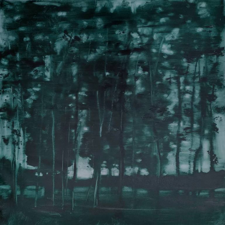 Original Abstract Landscape Painting by Anton Beruch