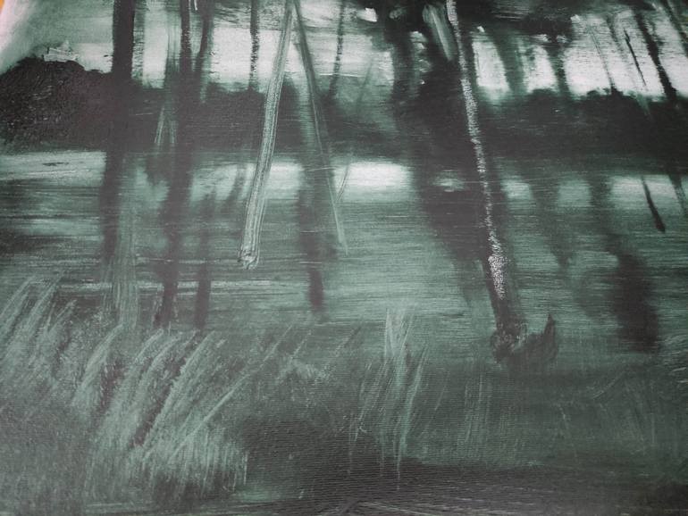 Original Abstract Landscape Painting by Anton Beruch