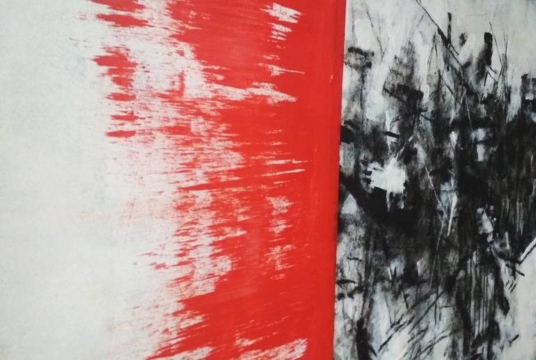 Original Expressionism Abstract Painting by Anton Beruch