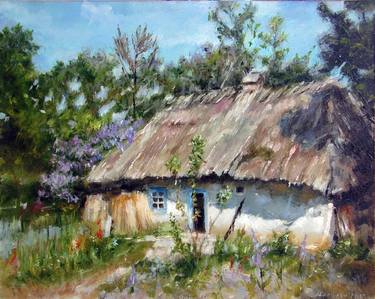 Print of Rural life Paintings by Oleg Baliuk