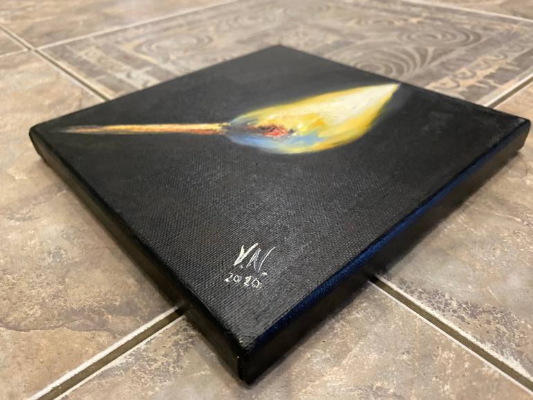 Original Contemporary Light Painting by Volodymyr  Nezdiimynoha