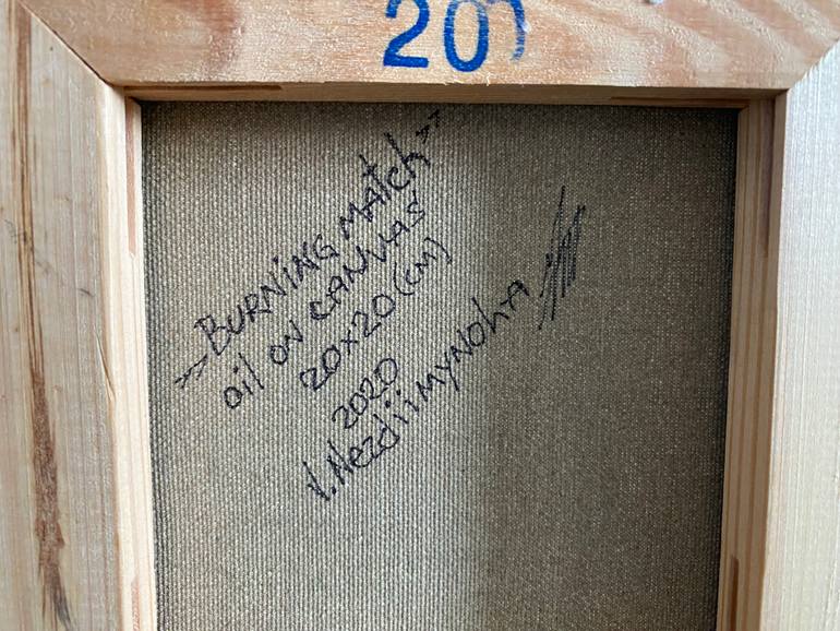 Original Contemporary Light Painting by Volodymyr  Nezdiimynoha