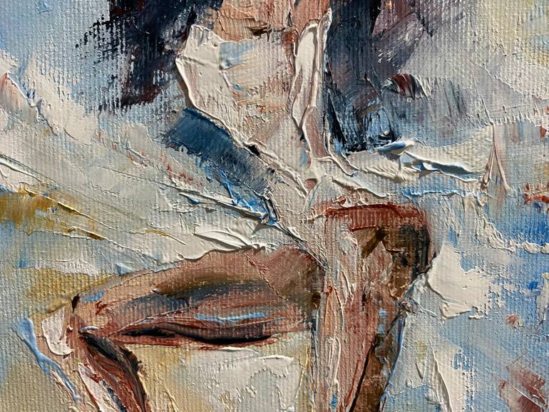 Original Abstract People Painting by Volodymyr  Nezdiimynoha