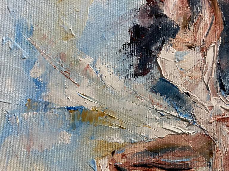 Original Abstract People Painting by Volodymyr  Nezdiimynoha
