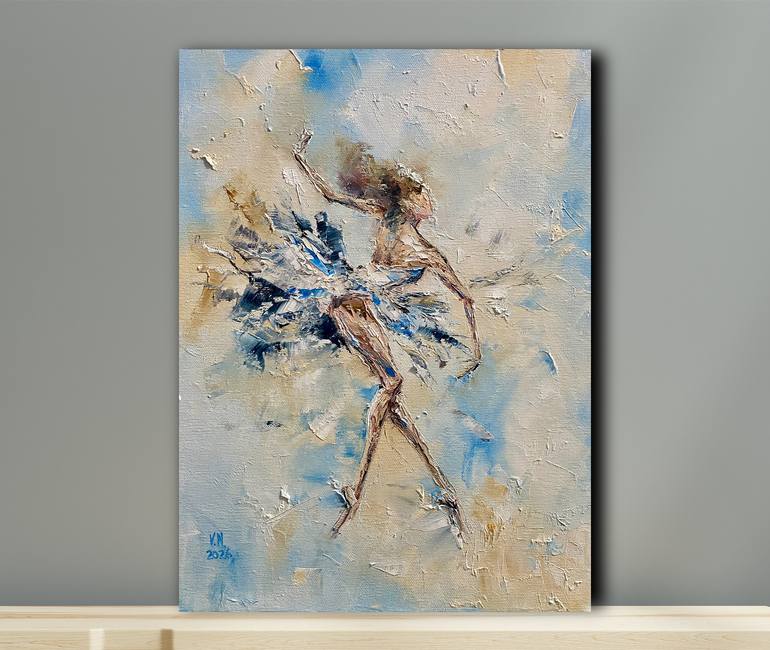 Original Abstract People Painting by Volodymyr  Nezdiimynoha