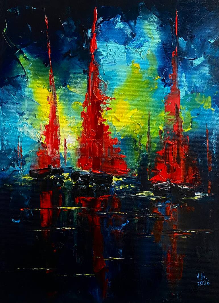 Original  Painting by volodymyr  nezdiimynoha