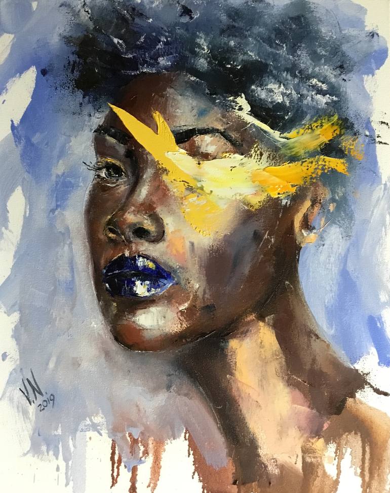 Original Fine Art Portrait Paintings by Volodymyr Nezdiimynoha
