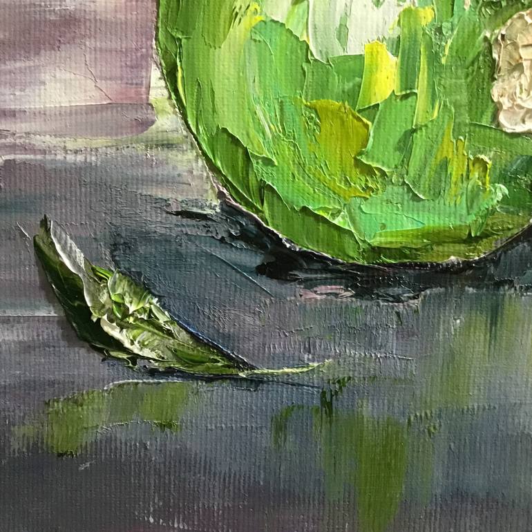 Original Impressionism Still Life Painting by Volodymyr  Nezdiimynoha