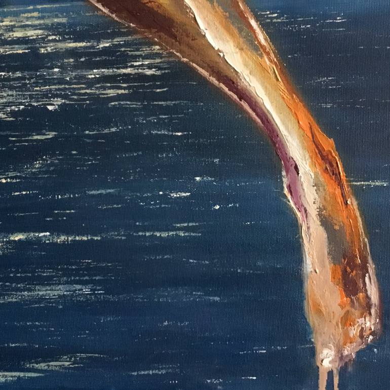 Original Figurative Nude Painting by Volodymyr  Nezdiimynoha