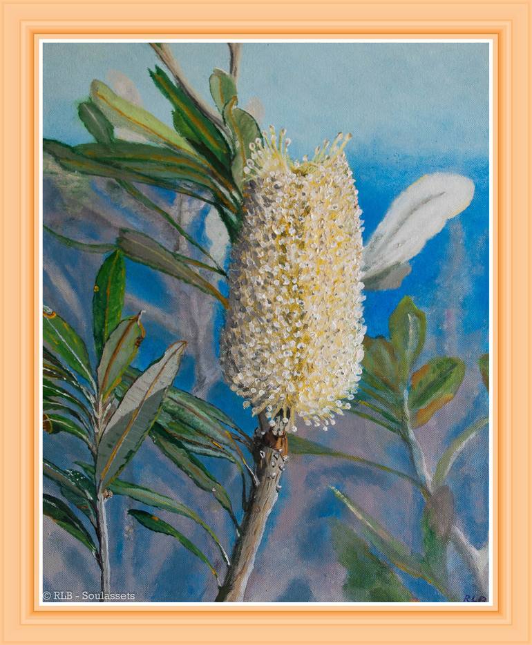 Original Realism Botanic Painting by Rodney Black