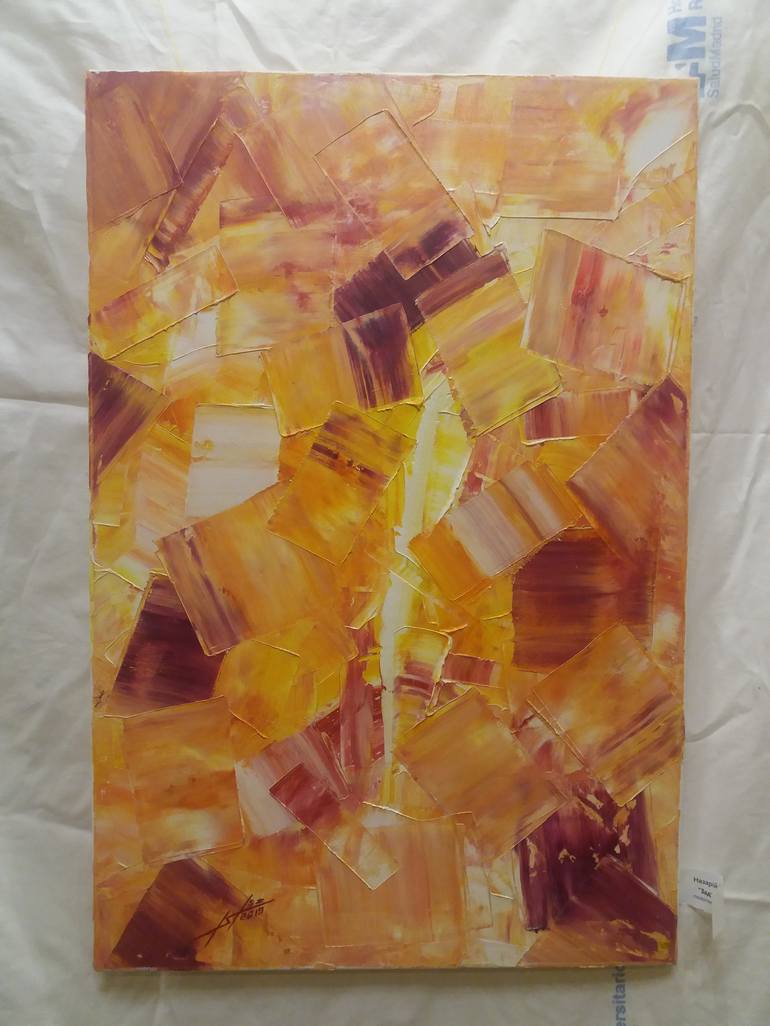 Original Abstract Expressionism Popular culture Painting by Nasadyuk Nazariy