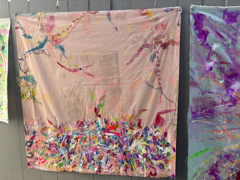 Original Contemporary Abstract Mixed Media by Mika Kim