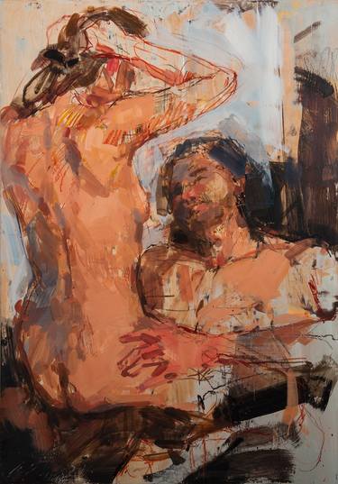 Original Erotic Paintings by Willow Bader