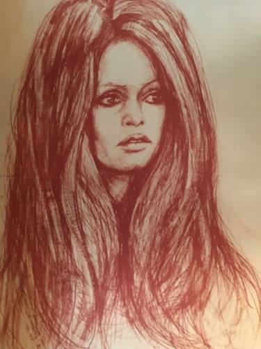 Original Celebrity Drawings by PIERRE LAFFILLE