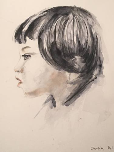 Original Figurative Children Drawings by PIERRE LAFFILLE