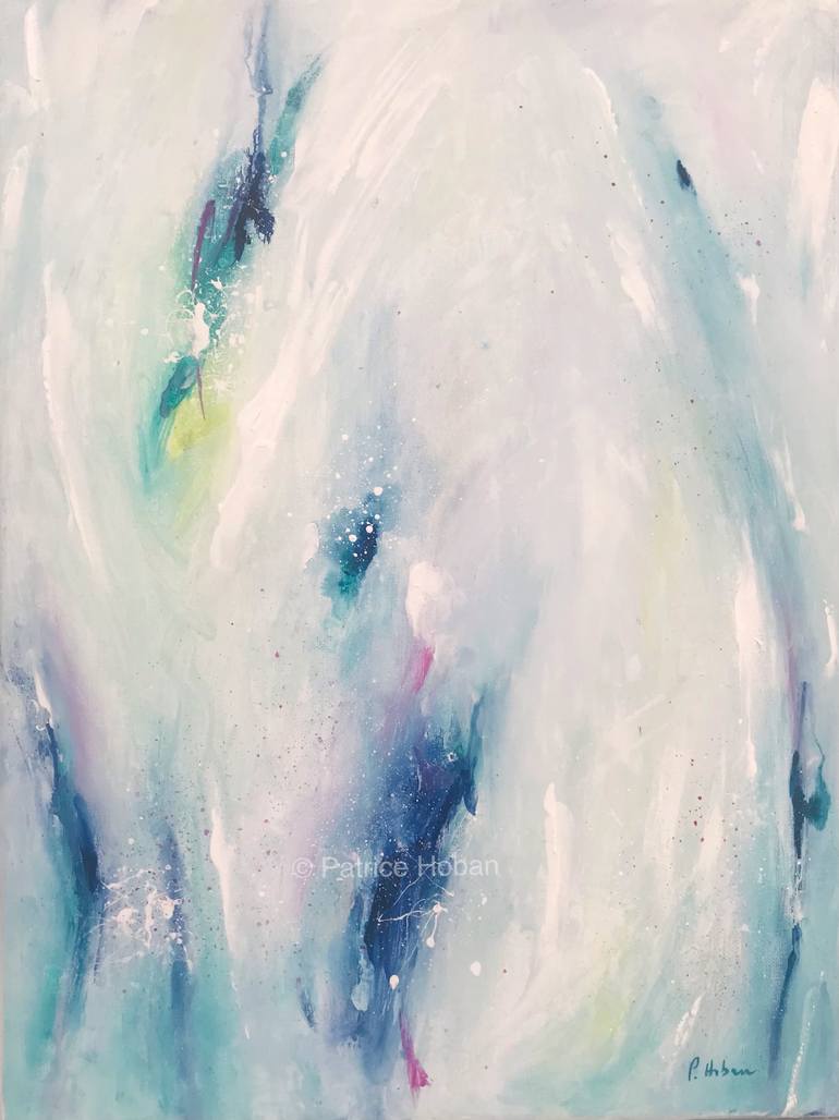 Original Abstract Expressionism Abstract Painting by Patrice Hoban