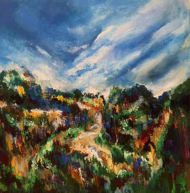 Original Landscape Painting by Dionne Freeman