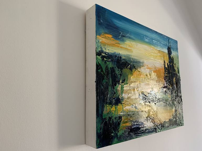 Original Abstract Expressionism Abstract Painting by Dionne Freeman