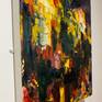 Inspired by the movement of time, people, memories and meaning of a street. We attach meaning and identity to spaces that are frequently used and these are also recognised within new and unfamiliar landscape.
This painting is created through layers of palette knife compositions of observations of the same street at different times of day throughout the year.