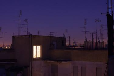 Saatchi Art Artist Gabriele Gelsi; Photography, “Night view from Magliana, Rome” #art