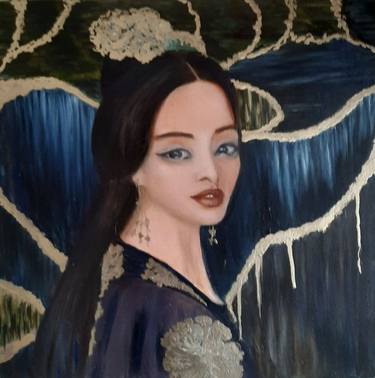 Original Figurative Women Painting by Lidi Fon Rid Semenova Lidiya