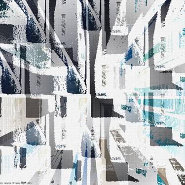 Print of Abstract Digital by Norka Ocopio