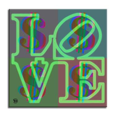 Love-Green - Canvas - Limited Edition of 80 thumb