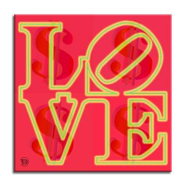 Love-Red - Canvas - Limited Edition of 80 thumb