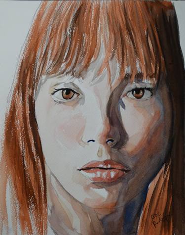 Print of Portrait Paintings by Nicolas Stockar